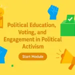 2. Political education, voting, and engagement in political activism